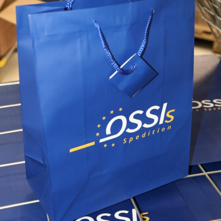 tisk na vrečke za podjetje OSSI