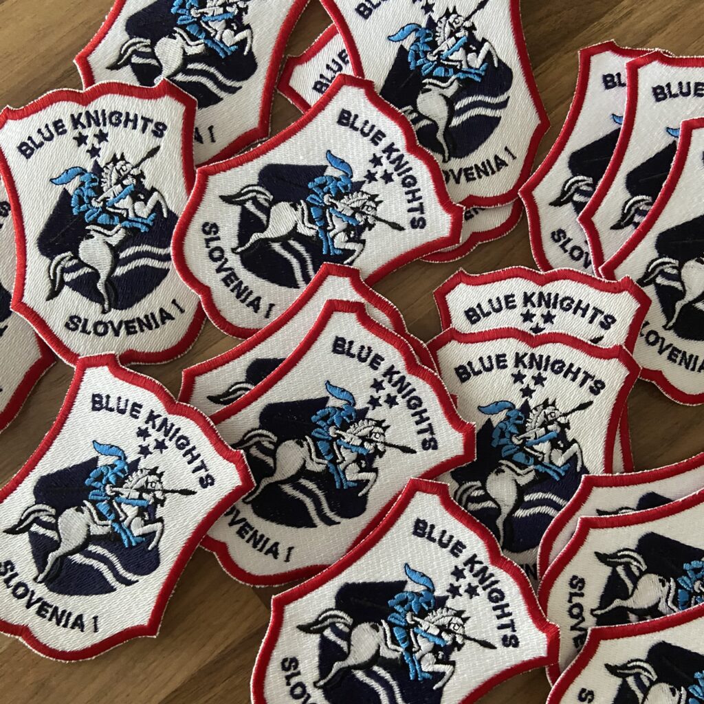 Našitki za oblačila za Blue knights Slovenia